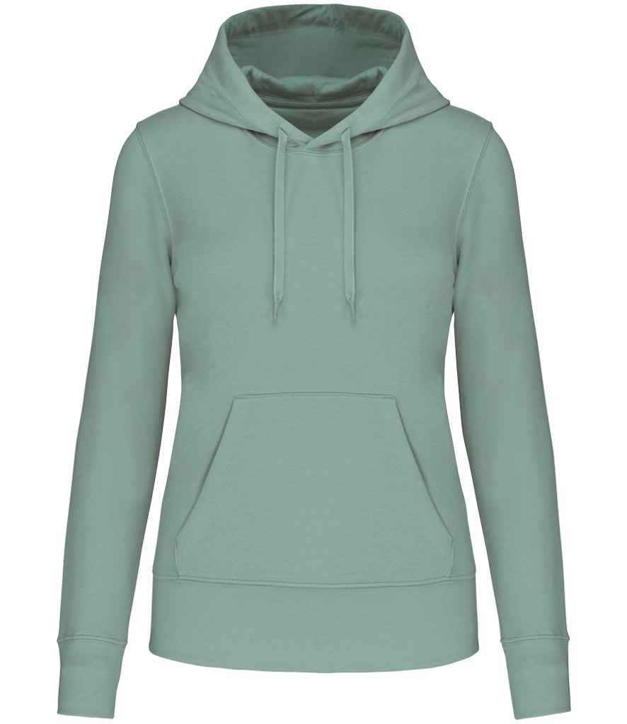 Kariban Ladies Eco Friendly Hooded Sweatshirt Sage