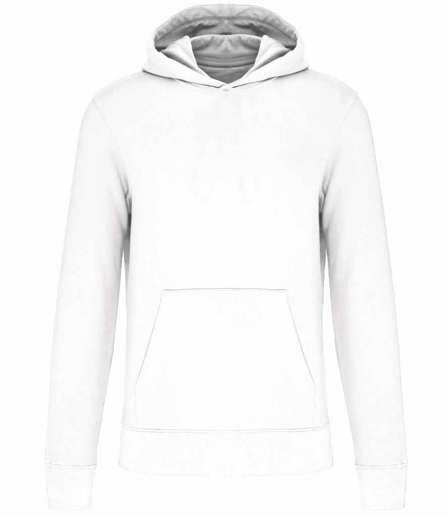 Kariban Kids Eco Friendly Hooded Sweatshirt White