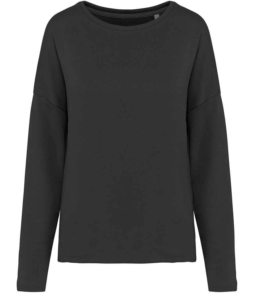 Kariban Ladies Oversized Sweatshirt Black