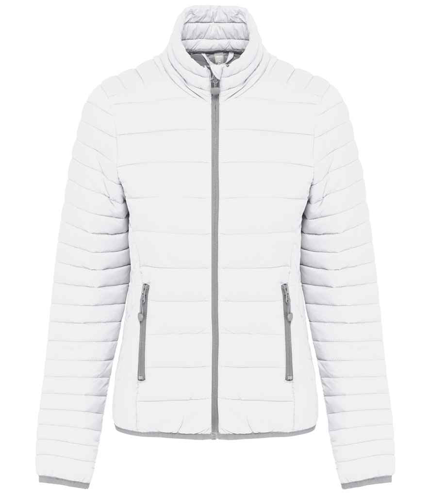 Kariban Ladies Lightweight Padded Jacket White