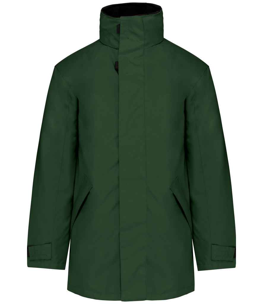 Kariban Parka Jacket Forest Green/Black