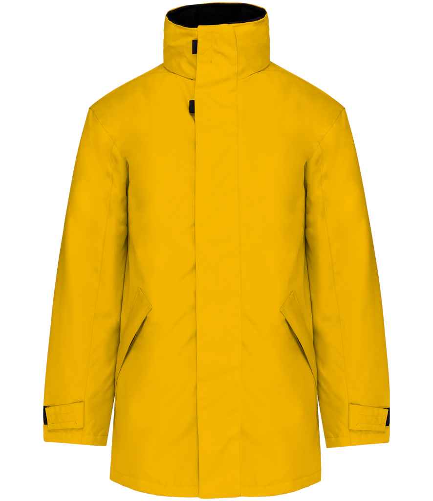Kariban Parka Jacket Yellow/Dark Grey