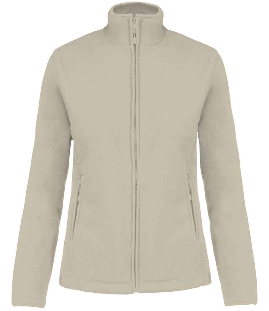 Kariban Ladies Maureen Micro Fleece Jacket Beige