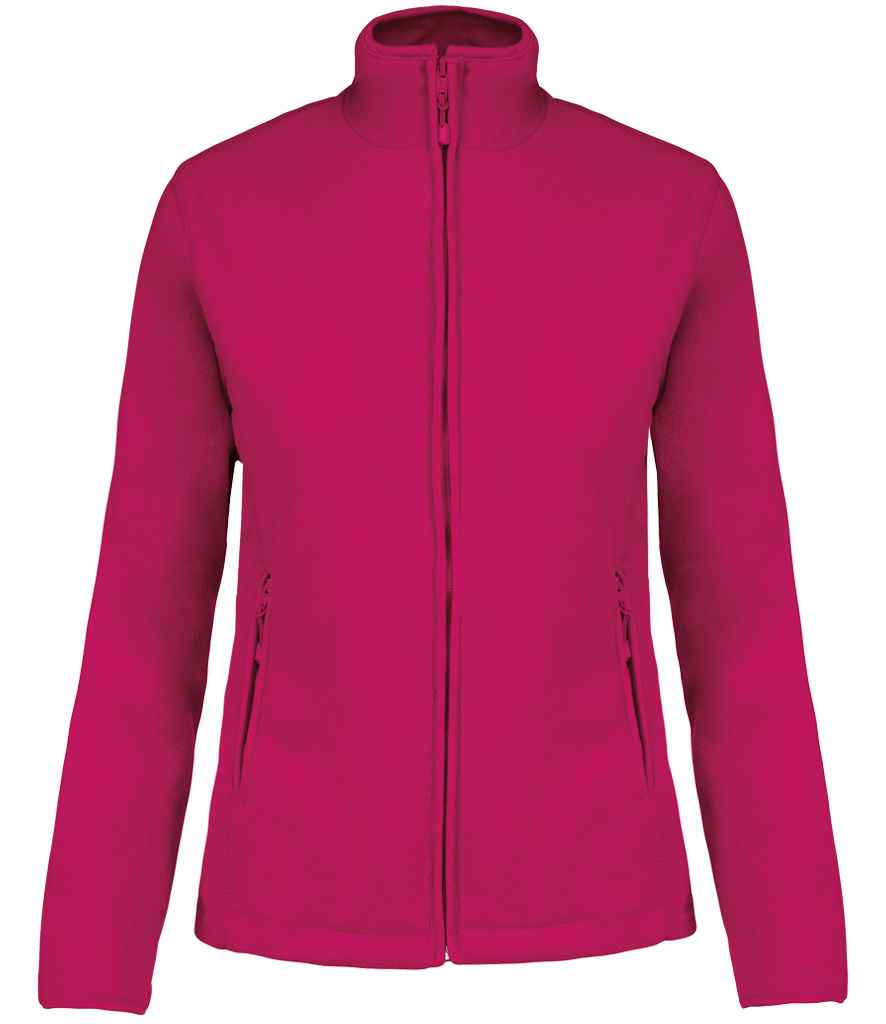 Kariban Ladies Maureen Micro Fleece Jacket Fuchsia
