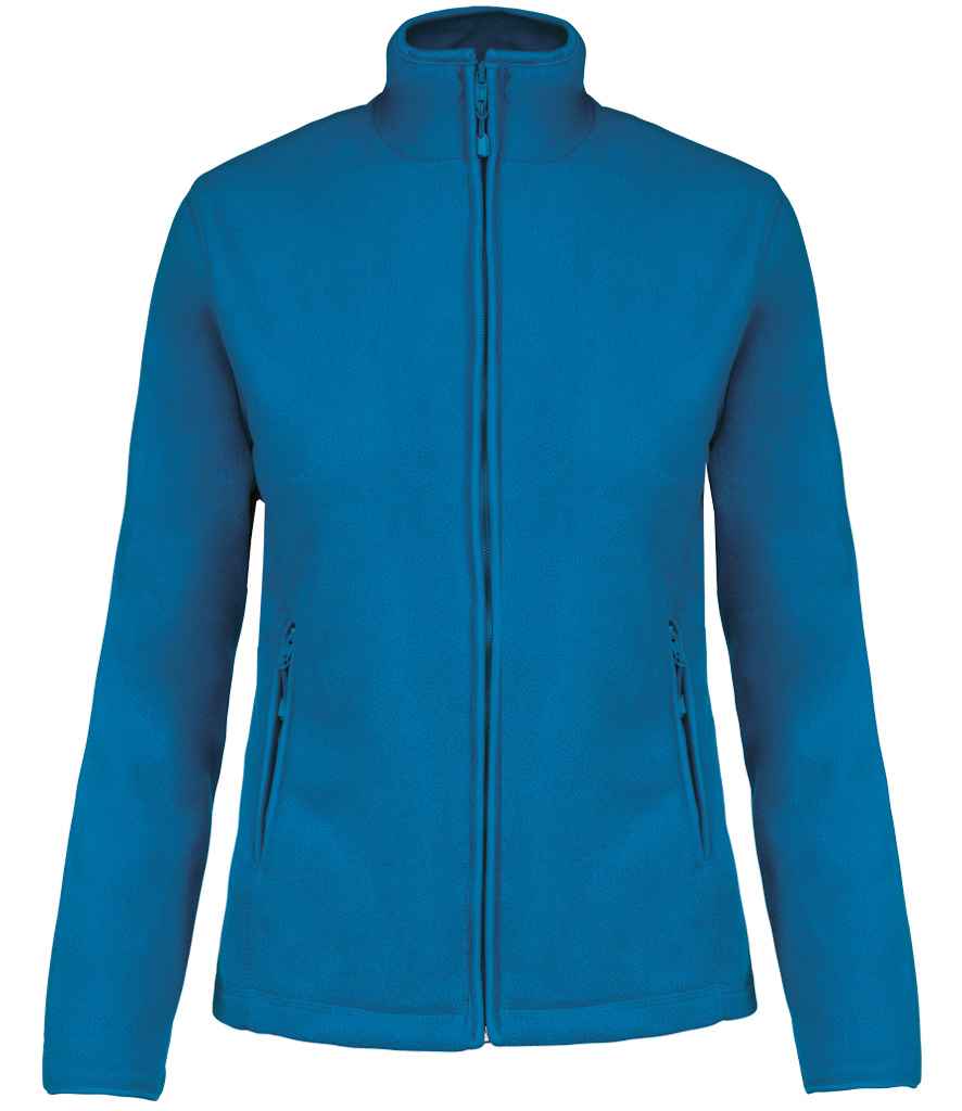 Kariban Ladies Maureen Micro Fleece Jacket Tropical Blue