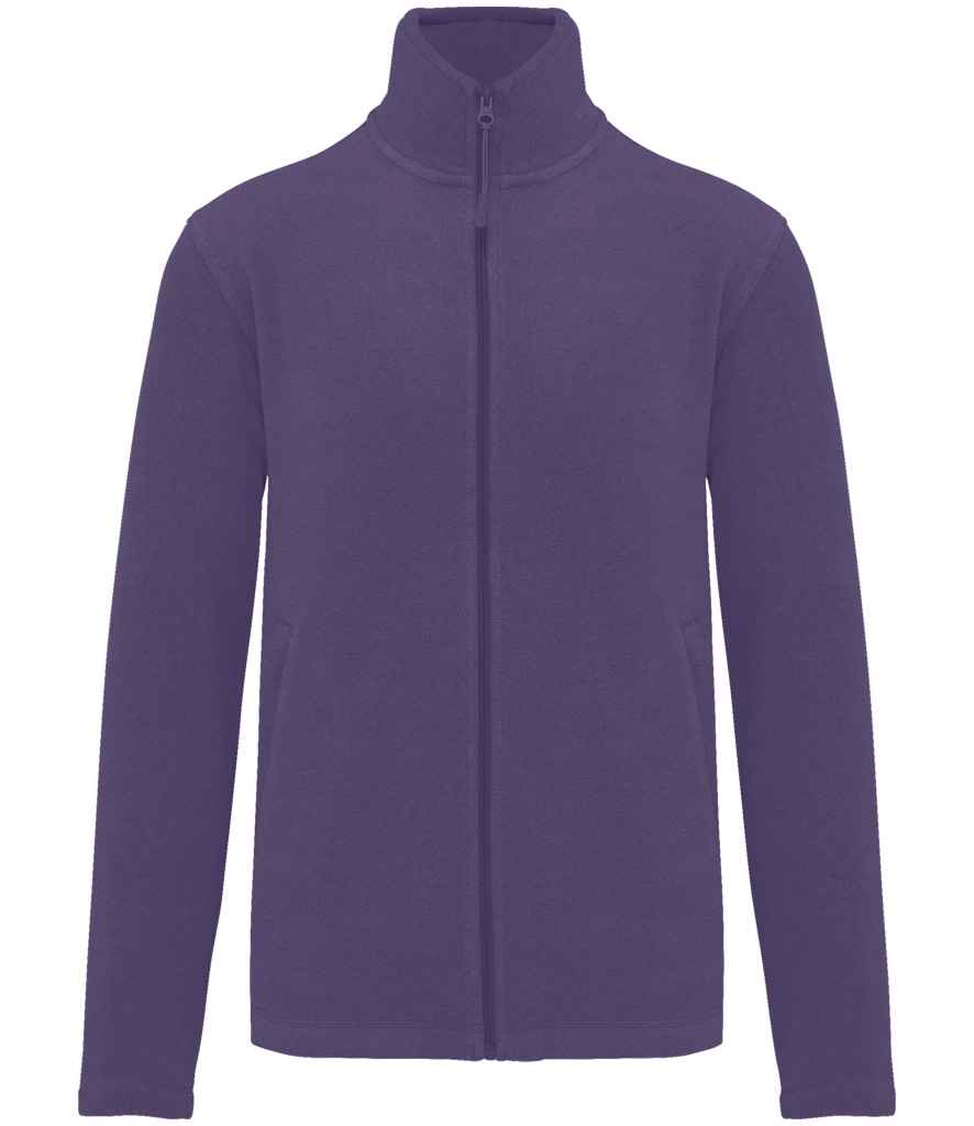 Kariban Falco Micro Fleece Jacket Purple