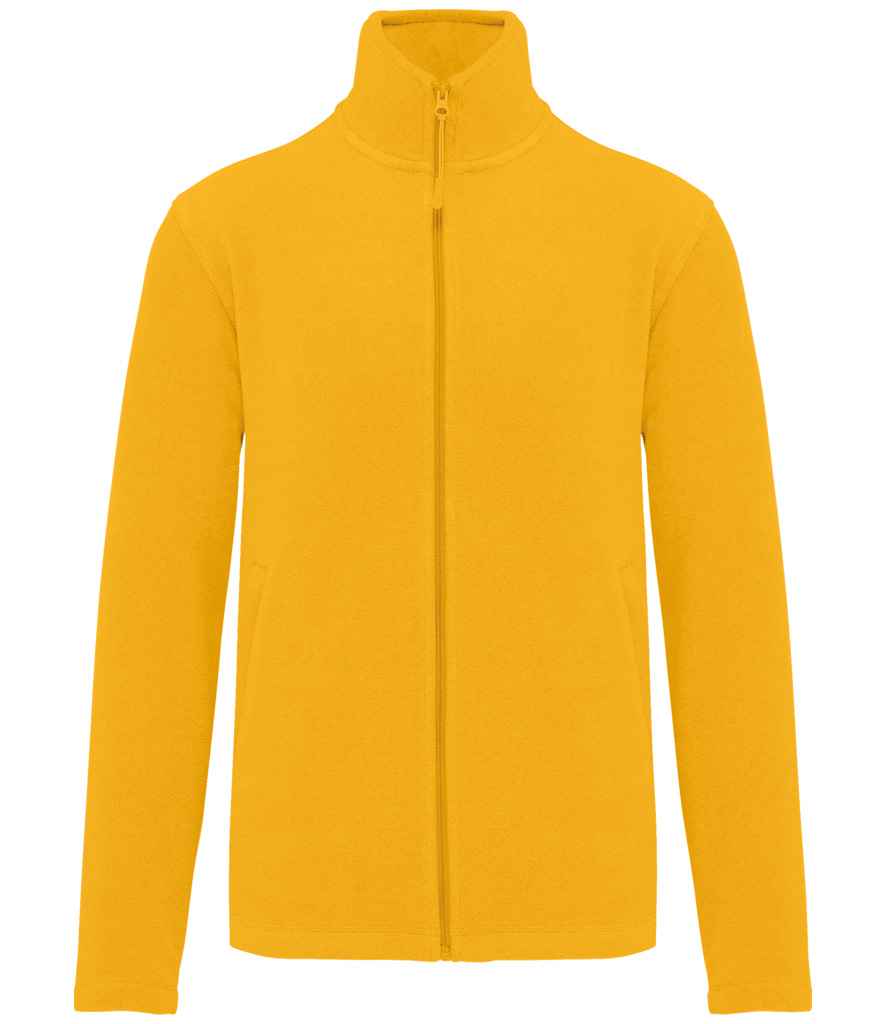 Kariban Falco Micro Fleece Jacket Yellow