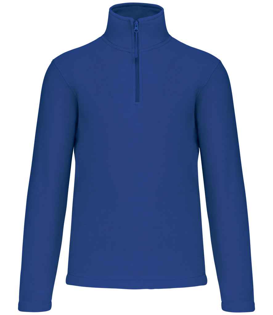 Kariban Enzo Zip Neck Micro Fleece Royal Blue