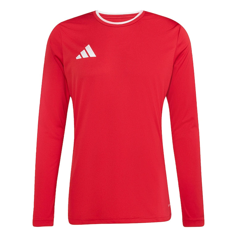 adidas Entrada 26 LS Shirt - Team Power Red 2/White