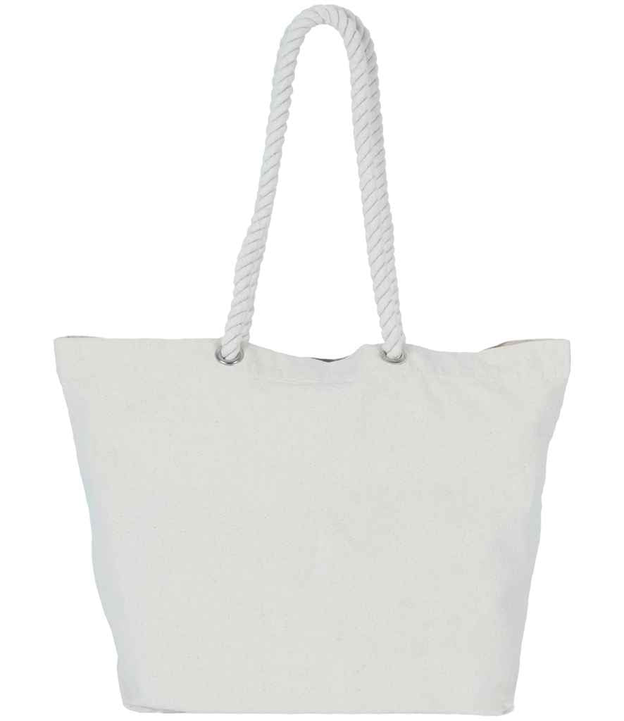 Kimood Marine Style Tote Bag Washed Natural