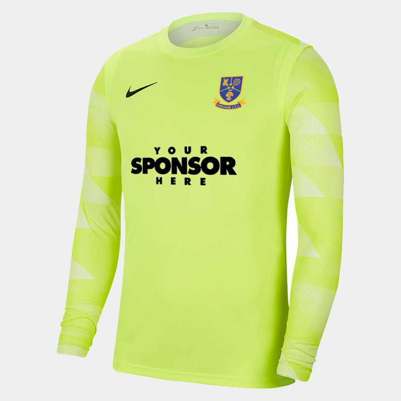 Kirkham Juniors FC Goal Keeper - Home - Lancashire Teamwear