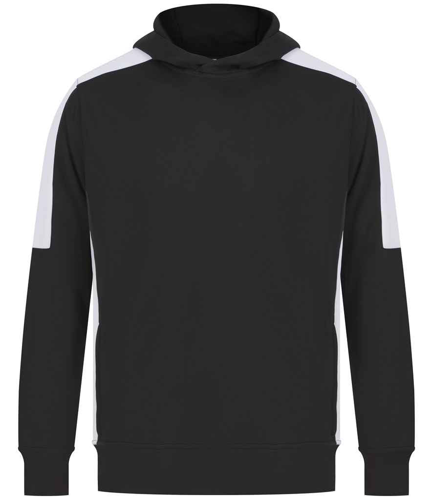 Finden + Hales Unisex Team Hoodie Black/White