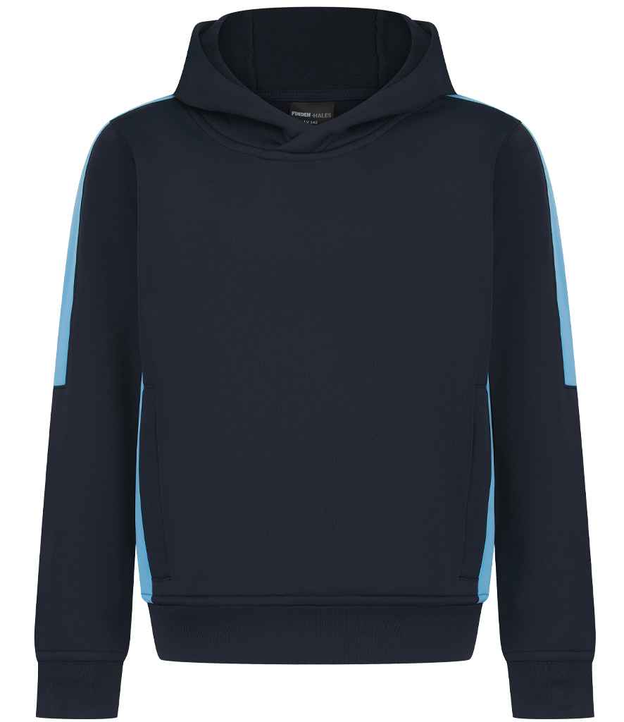 Finden + Hales Kids Team Hoodie Navy/Sky blue