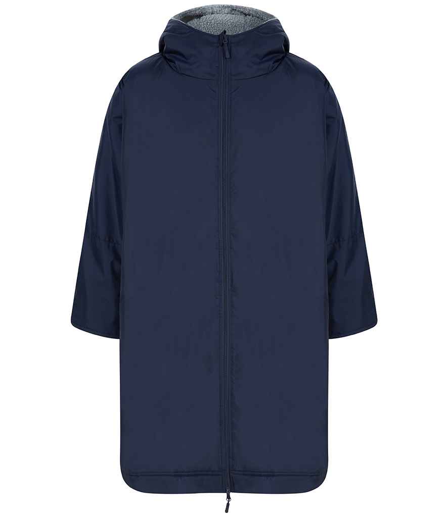 Finden + Hales Adults All Weather Robe Navy