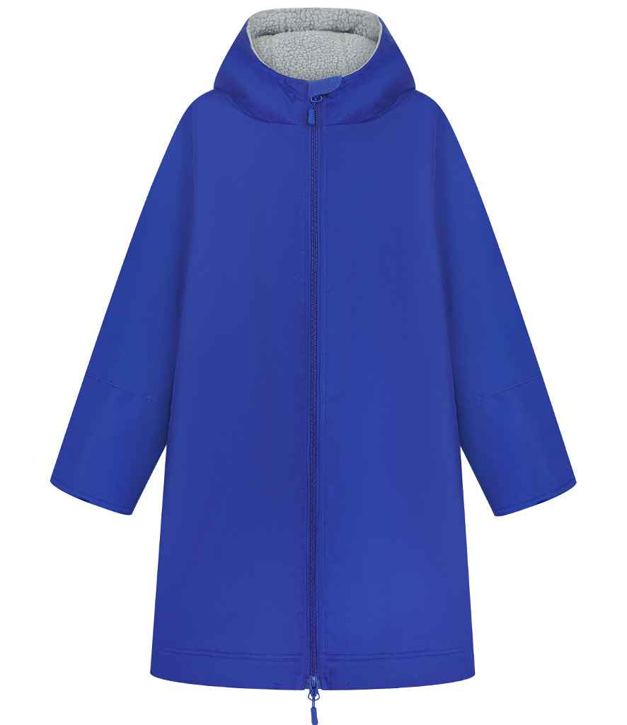 Finden + Hales Kids All Weather Robe Royal Blue