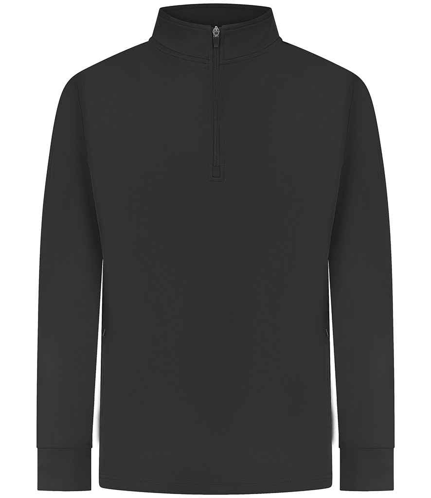 Finden + Hales 1/4 Zip Tracksuit Top Black
