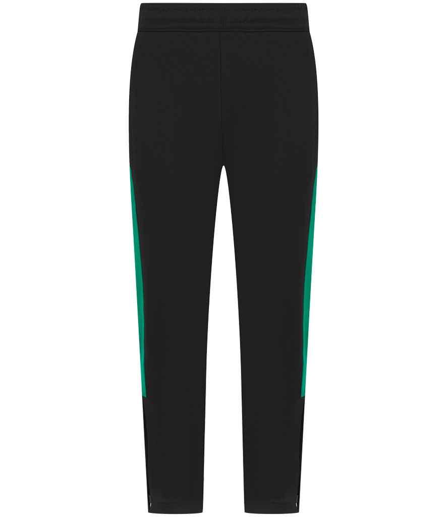 Finden + Hales Kids Knitted Tracksuit Pants Black/Emerald
