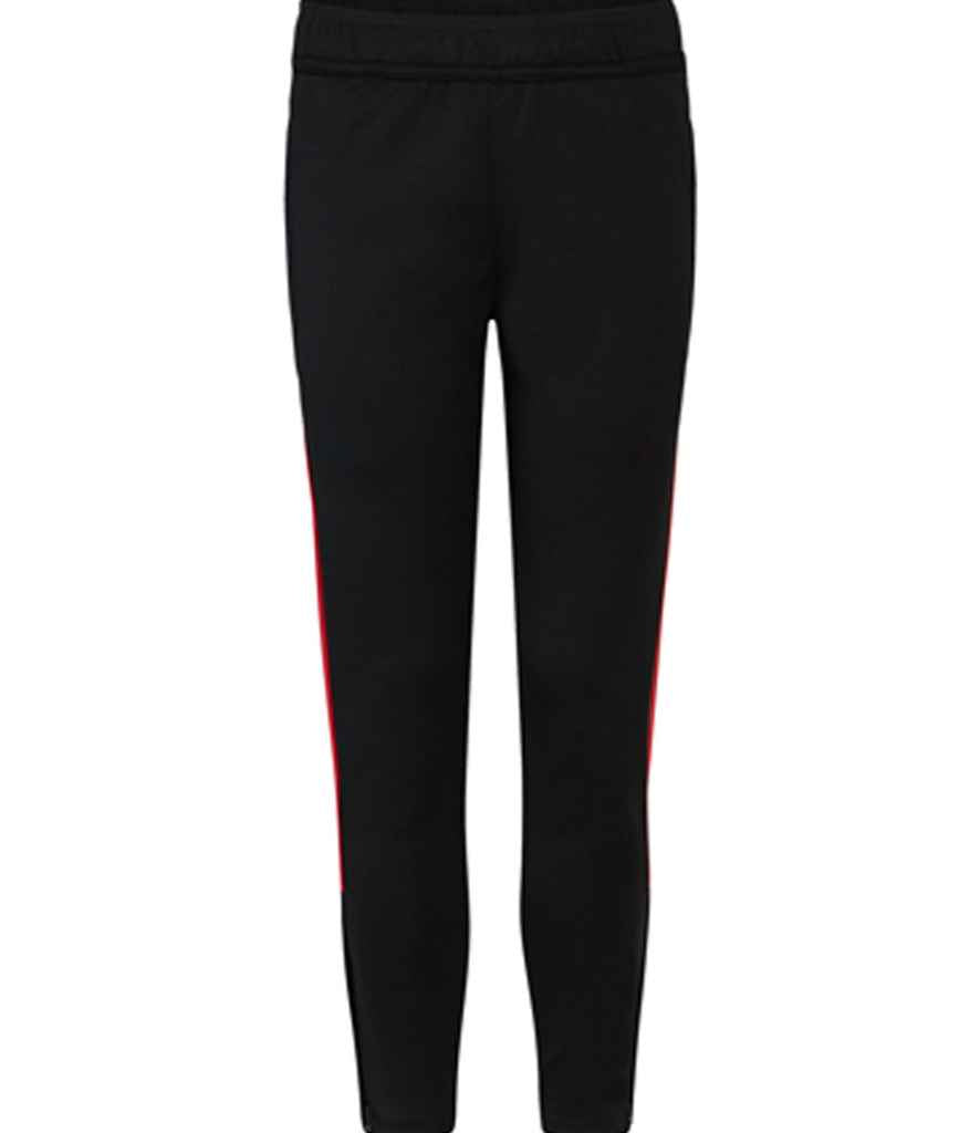 Finden + Hales Kids Knitted Tracksuit Pants Black/Red