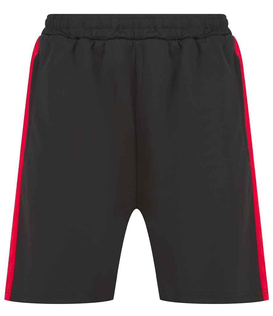 Finden + Hales Knitted Shorts Black/Red