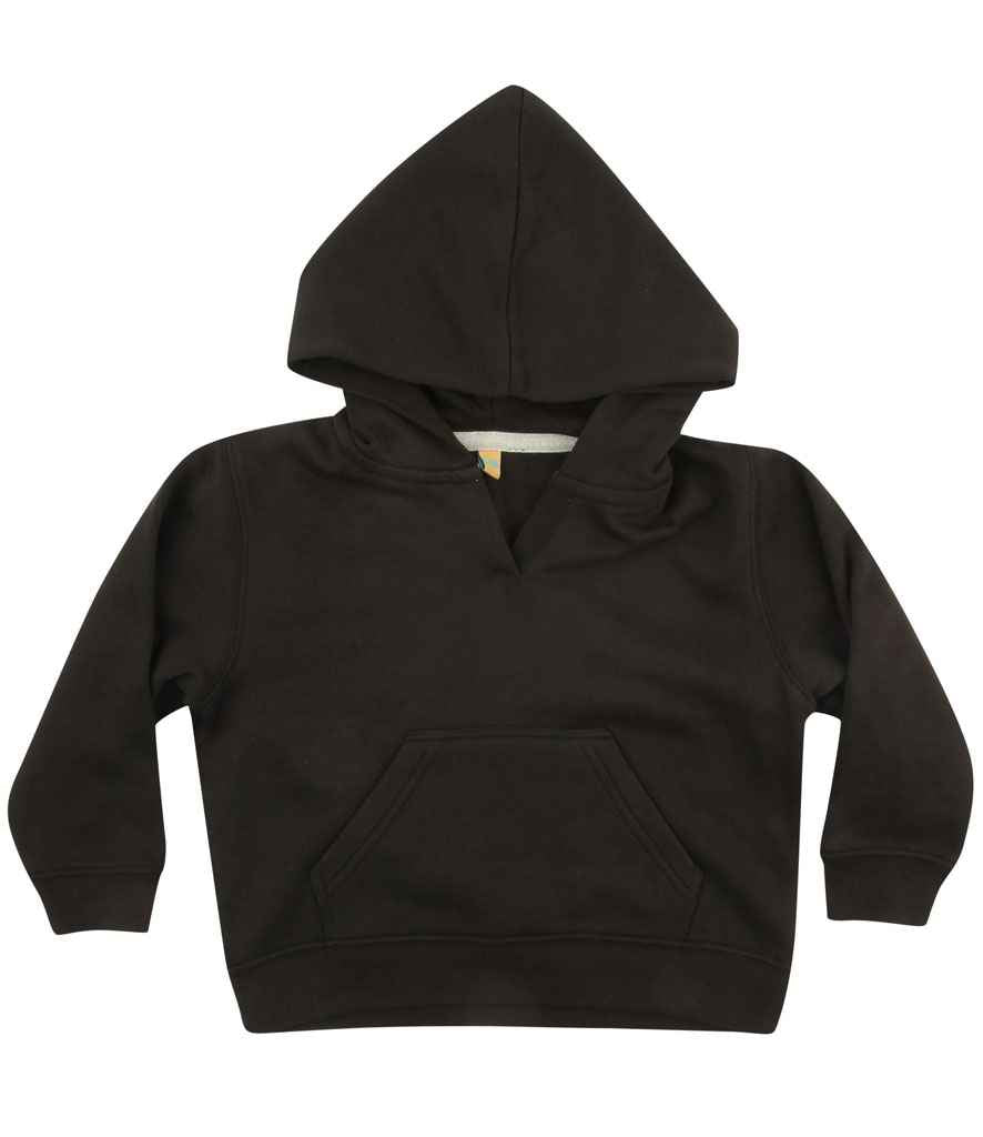 Larkwood Baby/Toddler Hooded Sweatshirt Black