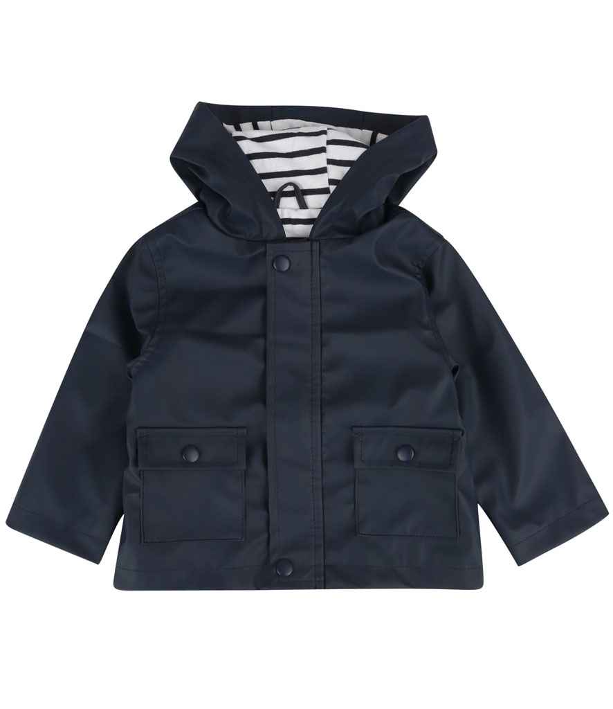 Larkwood Baby/Toddler Rain Jacket Navy