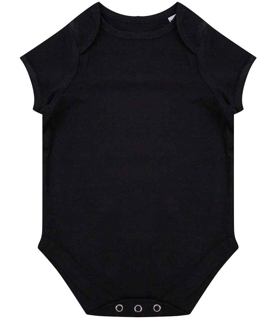 Larkwood Organic Baby Bodysuit Black