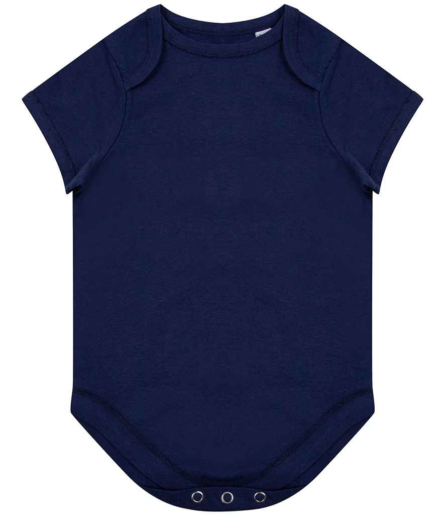 Larkwood Organic Baby Bodysuit Navy