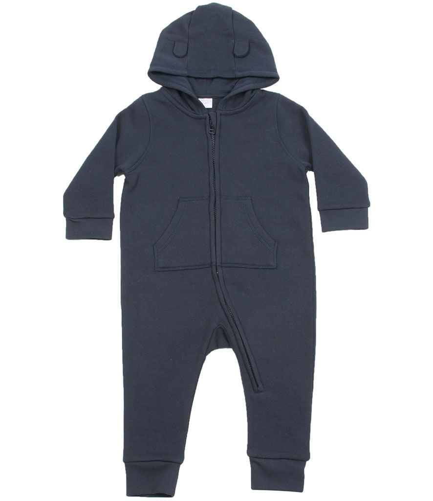 Larkwood Baby/Toddler Fleece All In One Navy