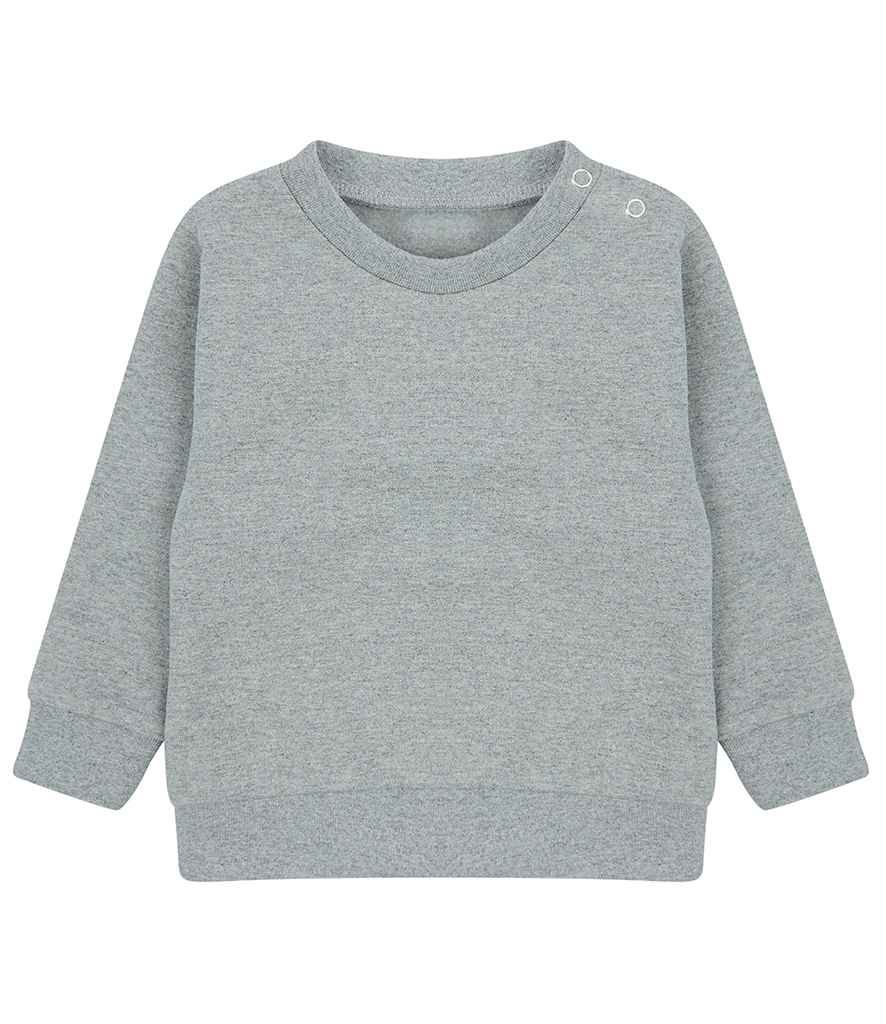 Larkwood Kids Sustainable Sweatshirt Heather Grey