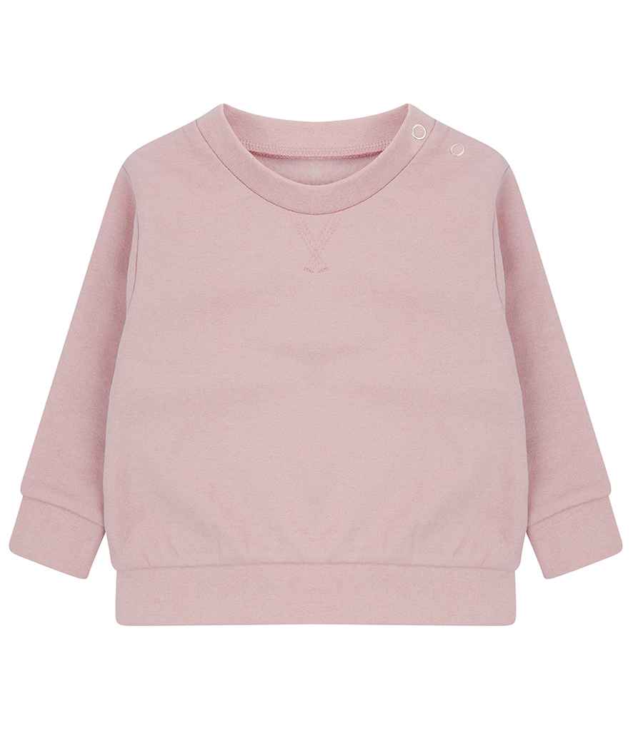 Larkwood Kids Sustainable Sweatshirt Soft Pink