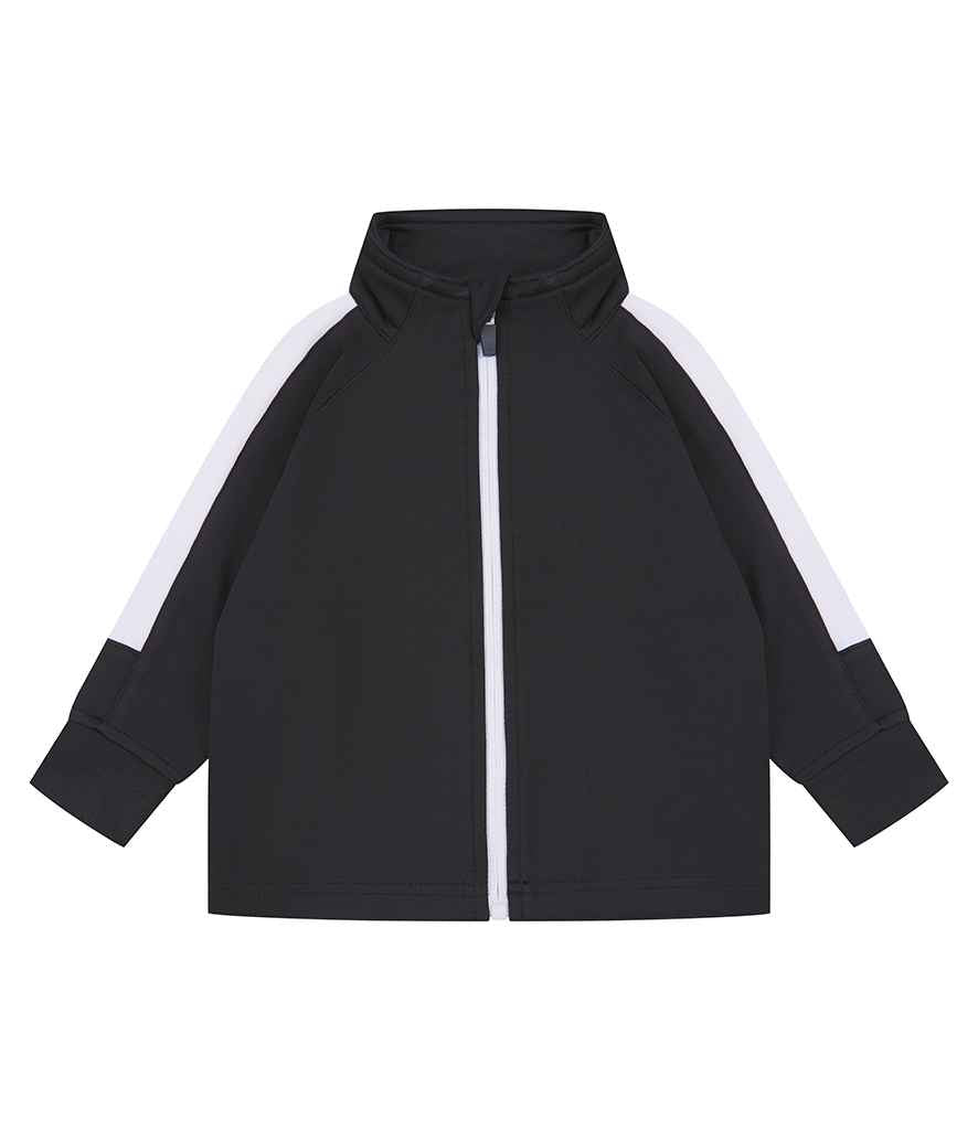 Larkwood Baby/Toddler Tracksuit Top Black/White