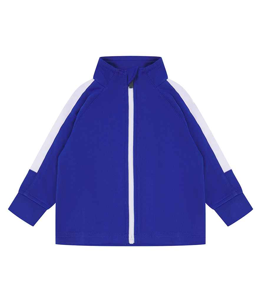 Larkwood Baby/Toddler Tracksuit Top Royal Blue/White