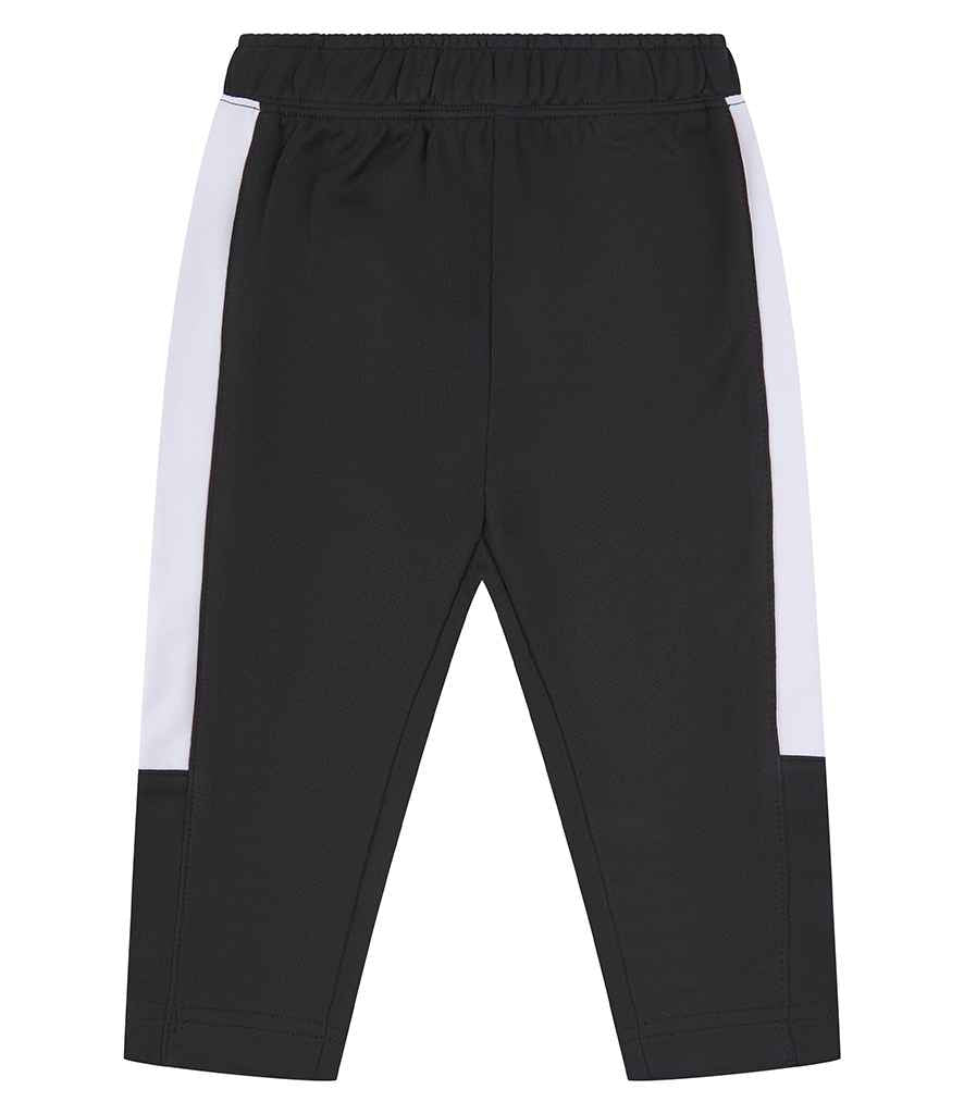 Larkwood Baby/Toddler Tracksuit Bottoms Black/White