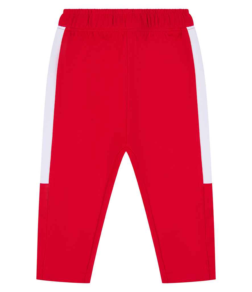 Larkwood Baby/Toddler Tracksuit Bottoms Red/White