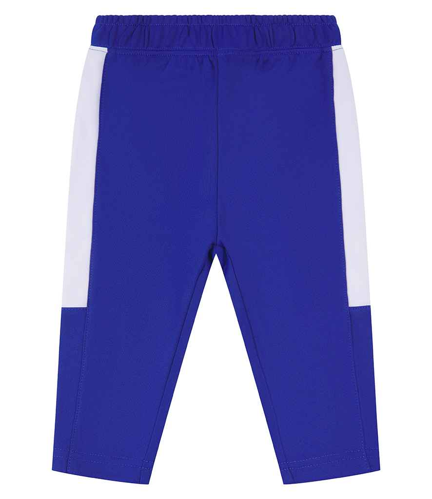 Larkwood Baby/Toddler Tracksuit Bottoms Royal Blue/White