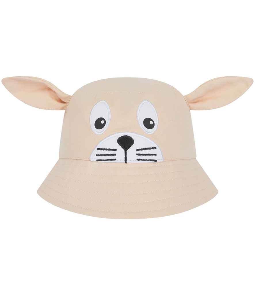 Larkwood Baby/Toddler Character Bucket Hat Light Brown Bunny