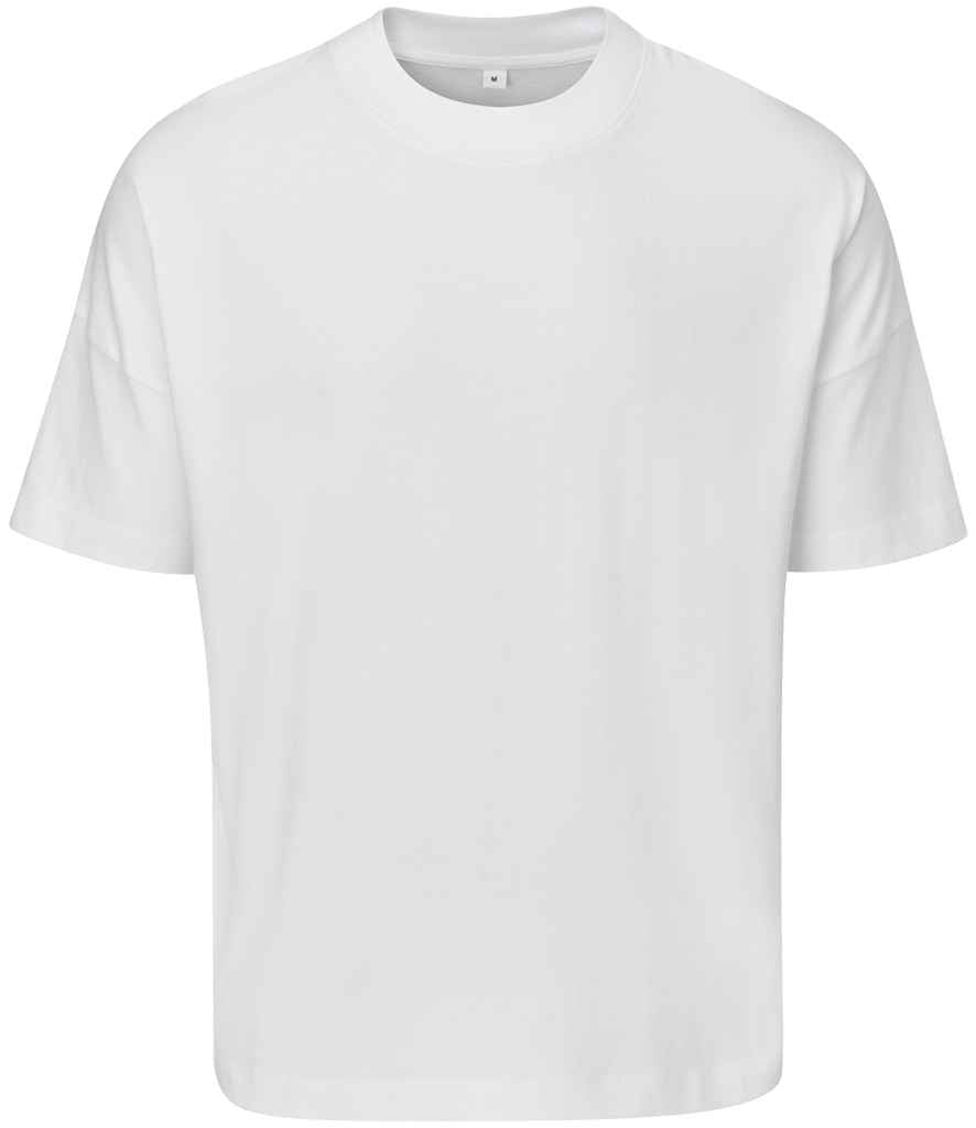 Mantis Unisex Oversized Heavy T-Shirt White