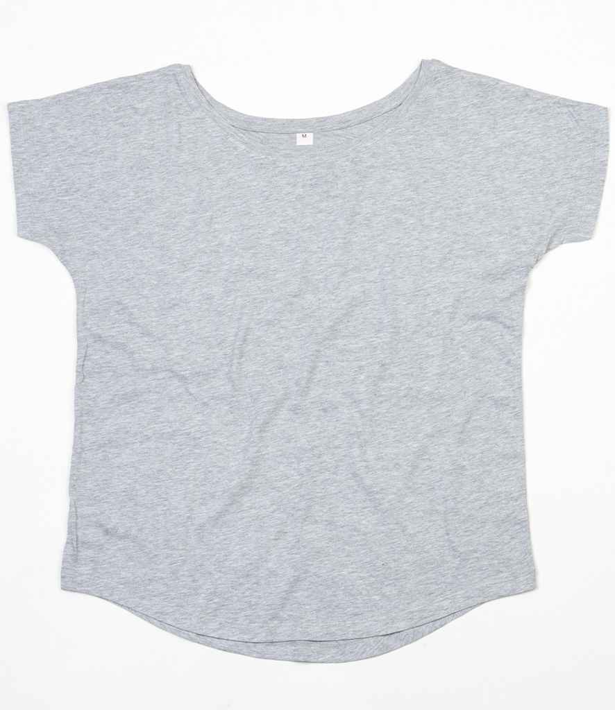 Mantis Ladies Loose Fit T-Shirt Heather Marl