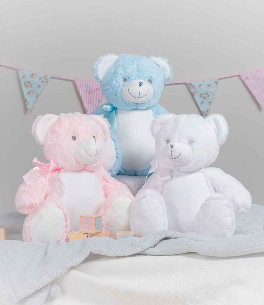 Mumbles Zippie New Baby Bear Blue