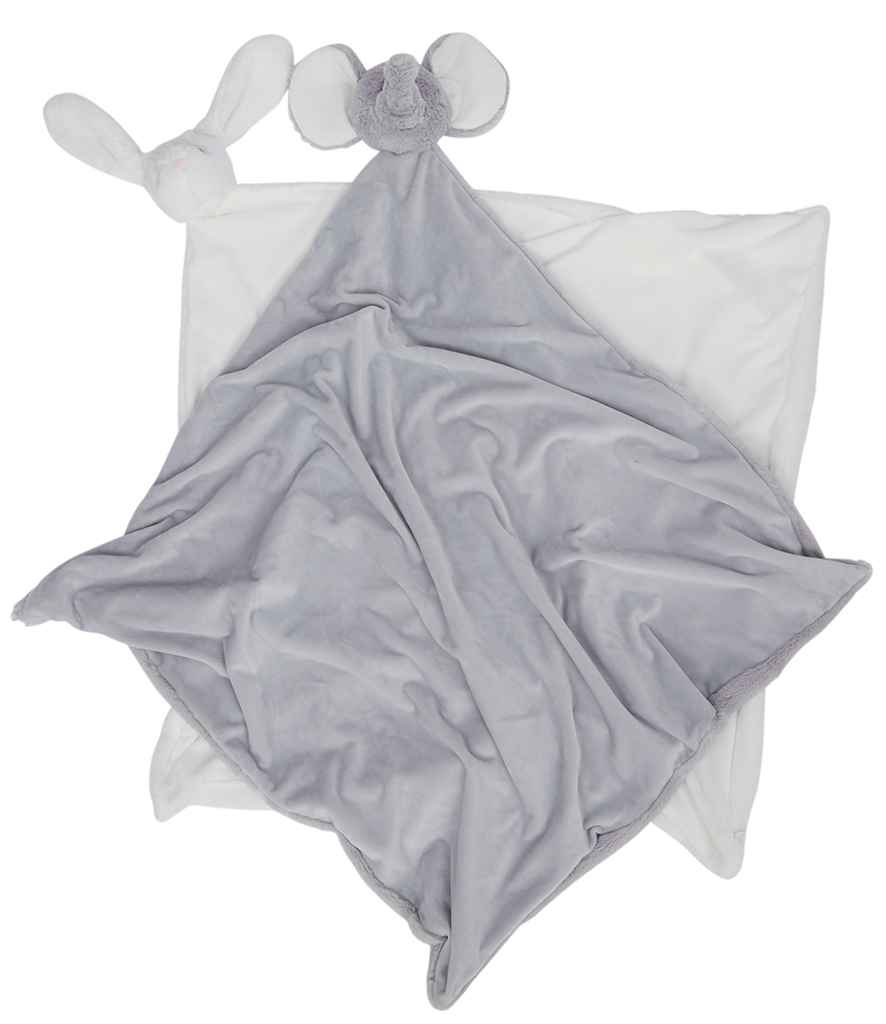 Mumbles Animal Blanket Grey Elephant