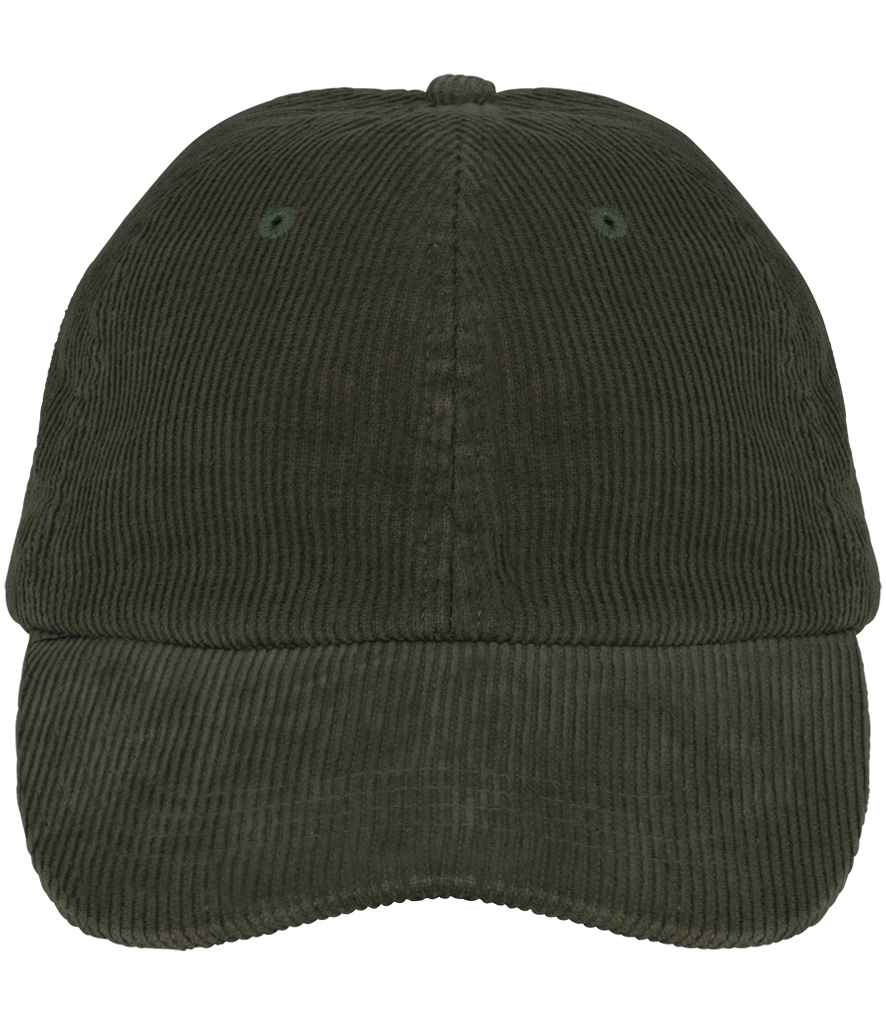 Native Spirit Corduroy 6 Panel Cap Organic Khaki