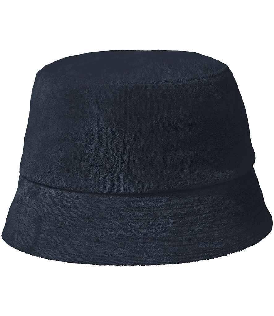 Native Spirit Terry Towel Bucket Hat Navy