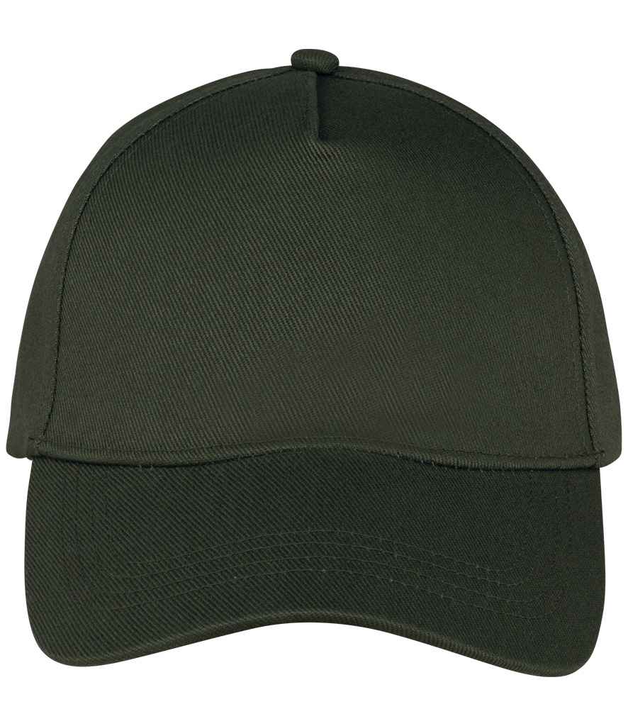 Native Spirit 5 Panel Cap Organic Khaki