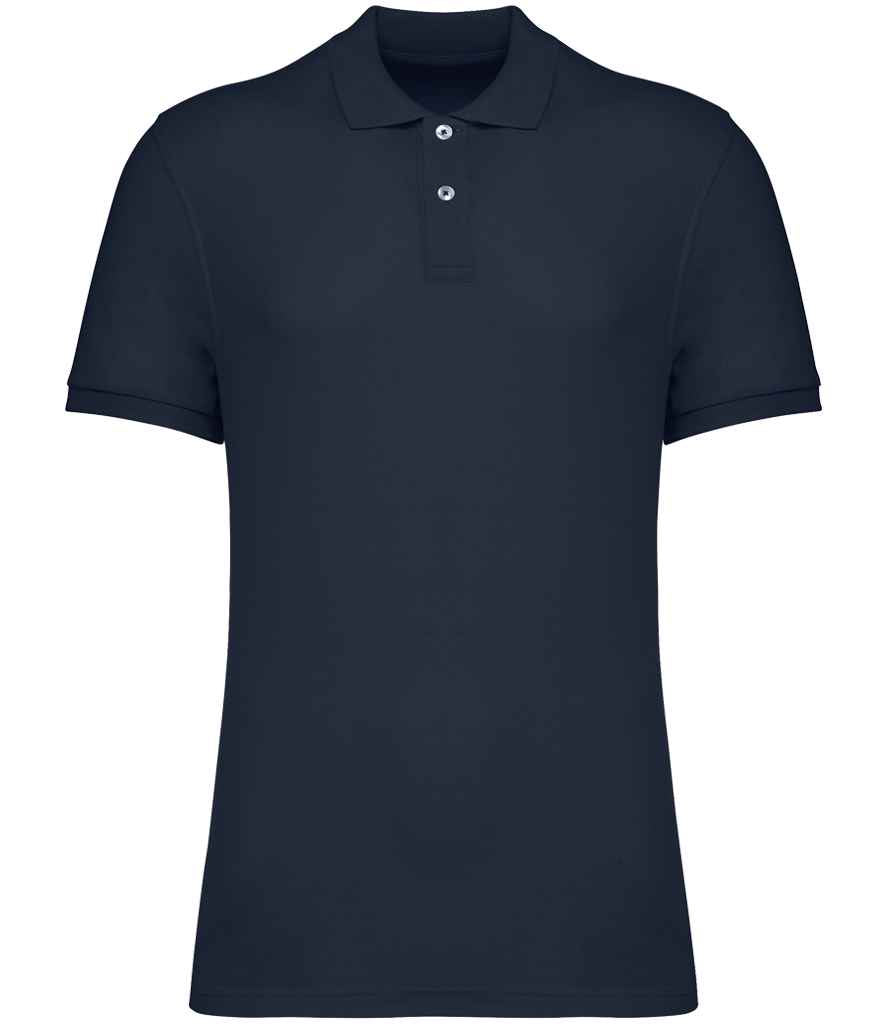 Native Spirit Piqué Polo Shirt Navy