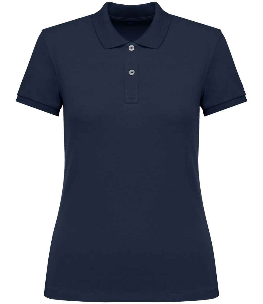 Native Spirit Ladies Piqué Polo Shirt Navy