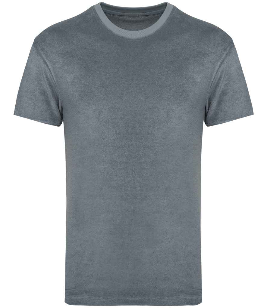 Native Spirit Terry Towel T-Shirt Mineral Grey