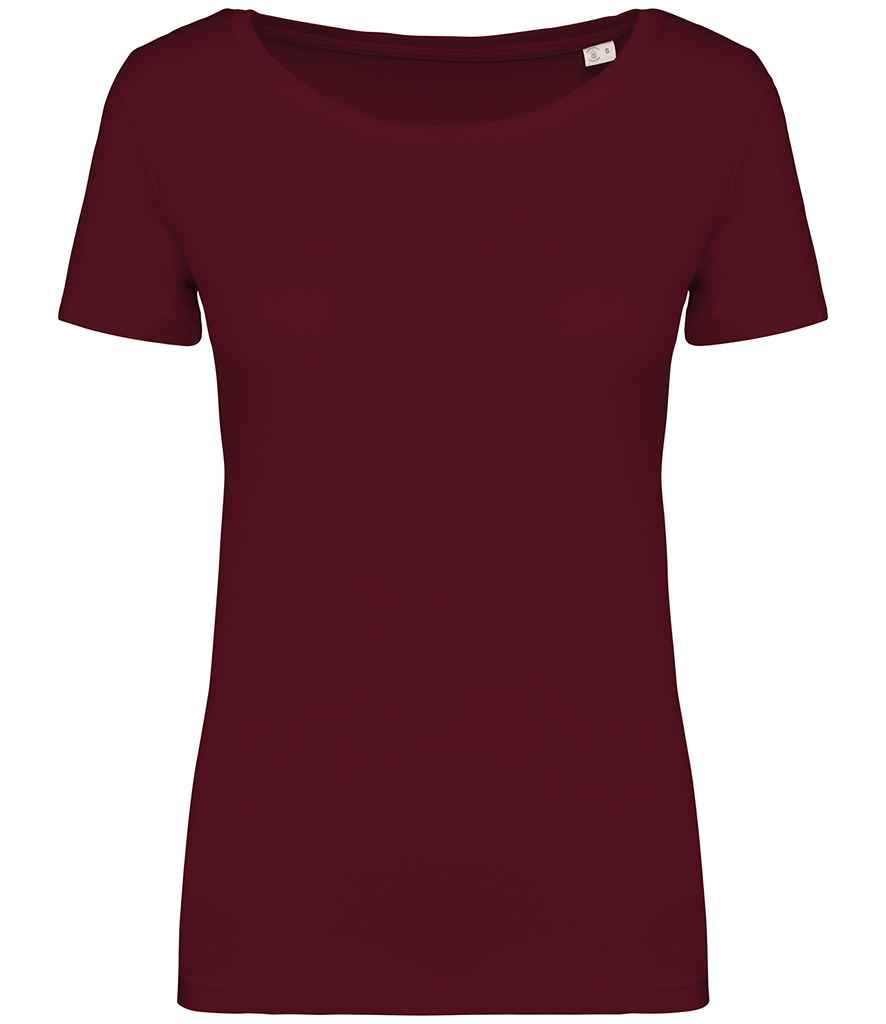 Native Spirit Ladies T-Shirt Dark Cherry