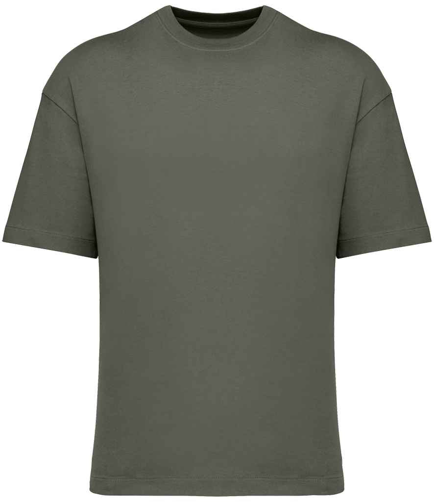 Native Spirit Oversized T-Shirt Organic Khaki