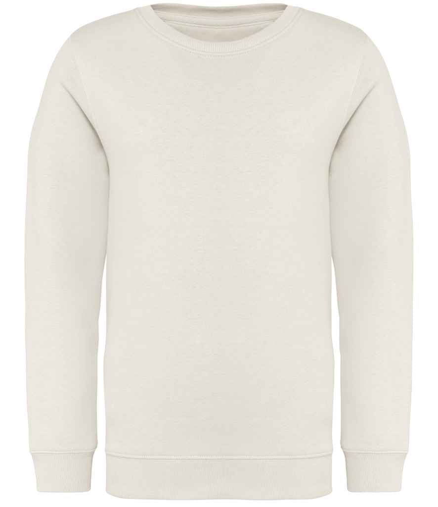 Native Spirit Kids Crew Neck Sweatshirt Ivory