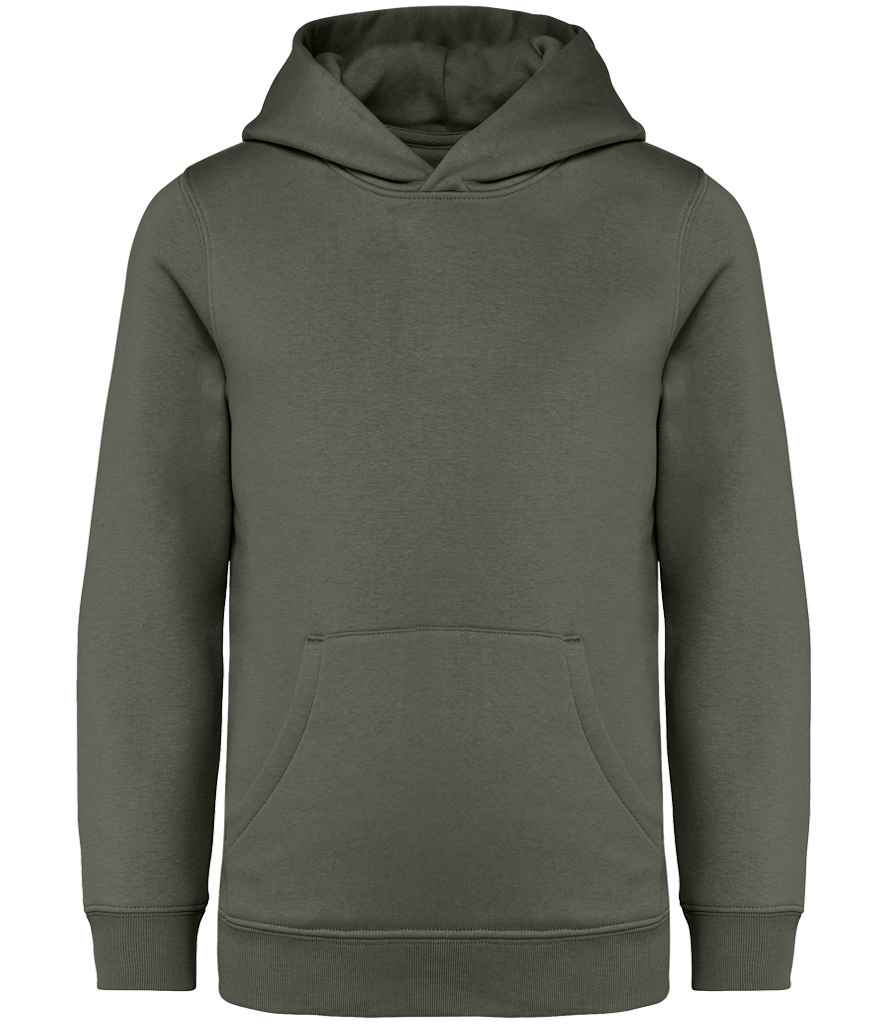 Native Spirit Kids Hooded Sweatshirt Organic Khaki
